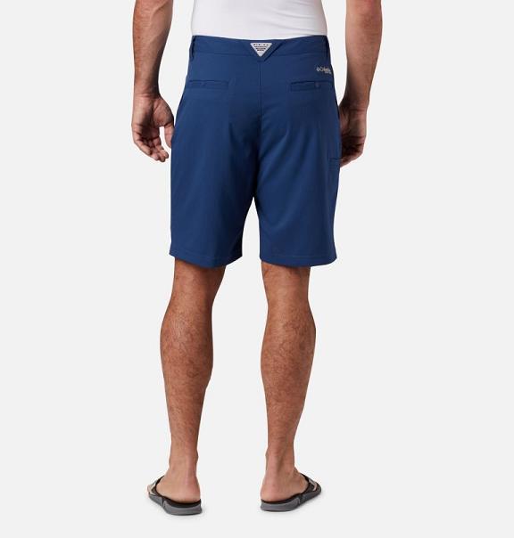 Columbia PFG Tamiami Shorts Blue For Men's NZ40328 New Zealand